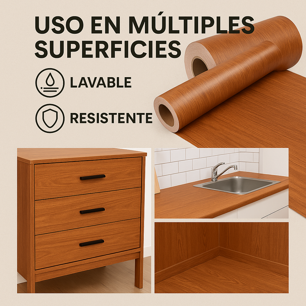 DECOREX - Renueva cualquier espacio en minutos sin gastar en remodelaciones costosas ( 60 cm x 10 metros