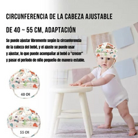 CASCO PROTECTOR BABY®‒Protección efectiva contra golpes y caídas