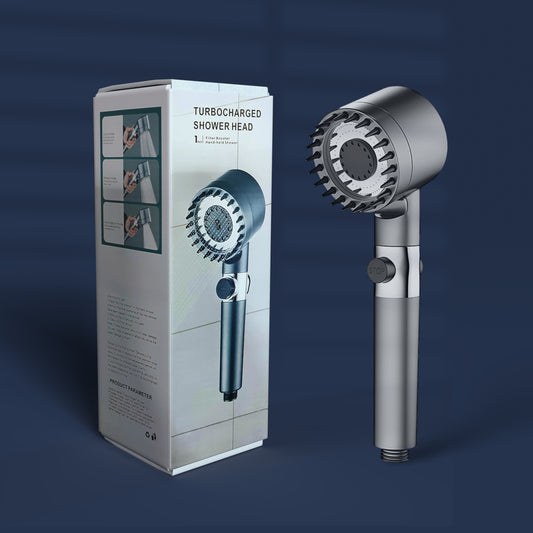 Cabezal De Ducha De Alta Presión - Aumenta la presión con menor