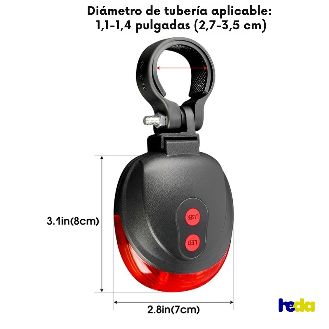 LuzBike Pro: Seguridad y Visibilidad en Cada Pedaleo