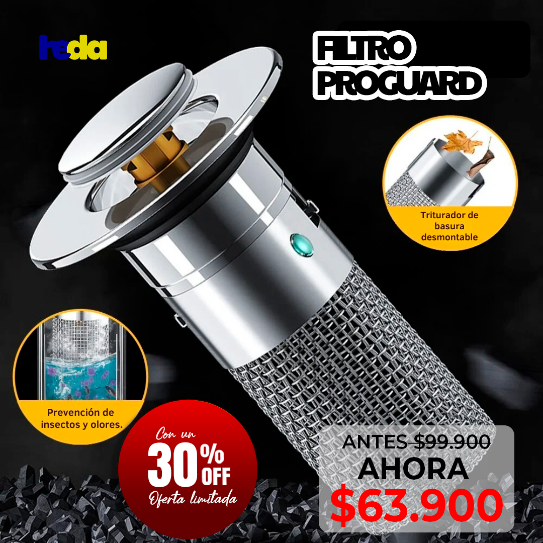 FILTRO DE DESAGUES PROGUARD